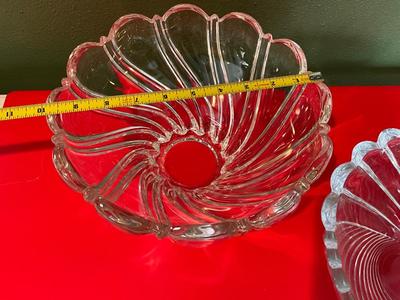 Mikasa Crystal Bowl 10”