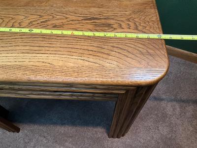 Oak Side table
