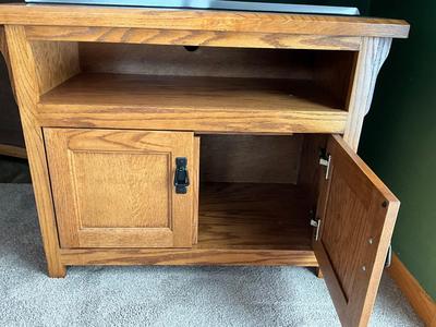 Mission style TV Stand