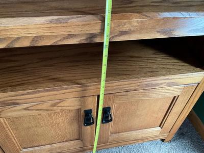 Mission style TV Stand