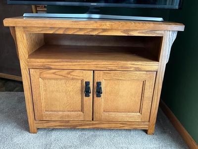 Mission style TV Stand