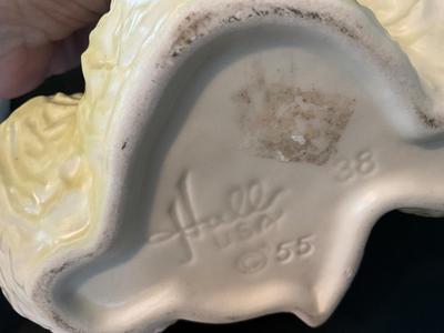 Vintage 1955 Hull Poodle Planter
