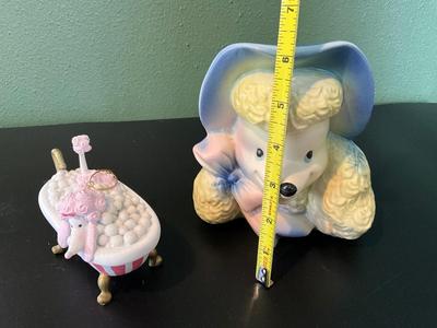 Vintage 1955 Hull Poodle Planter