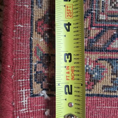 7'9" x 5'6" Persian Rug-Rose, Blue & Bronze (DR-KD)