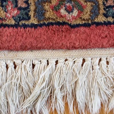 7'9" x 5'6" Persian Rug-Rose, Blue & Bronze (DR-KD)