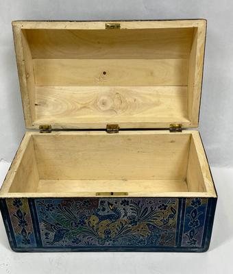Olinalá Guerrero Box Trunk - Mexican Folk Art