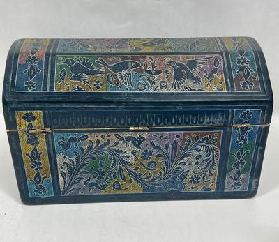Olinalá Guerrero Box Trunk - Mexican Folk Art