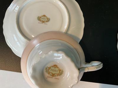 Tea cups and saucers set of 4