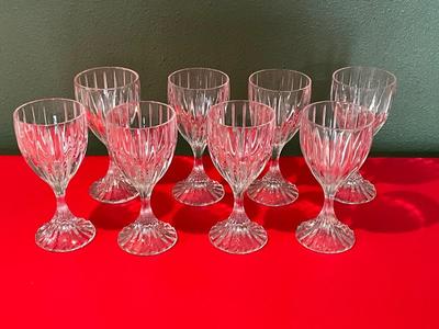 Mikasa Park Lane Lead Crystal Wine Glasses Made in Germany 8
