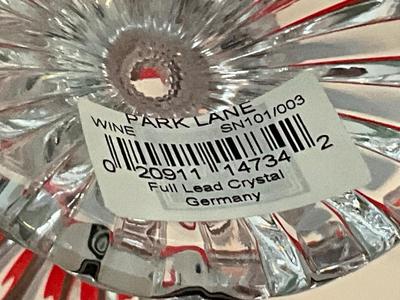 Mikasa Park Lane Lead Crystal Wine Glasses Made in Germany 4