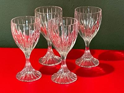 Mikasa Park Lane Lead Crystal Wine Glasses Made in Germany 4