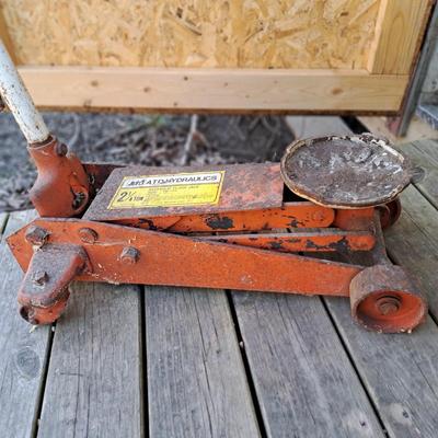 ATD Hydraulic Floor Jack & Pittsburgh Jack Stands (SF-SD)