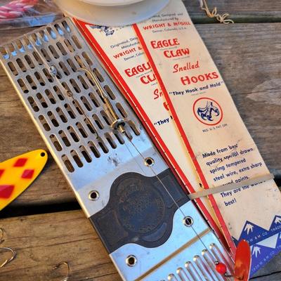 Fisherman's Lot - Olympic Reel, Shakespeare Rod, Solingen Gator Knife, Lures & More (SF-SD)