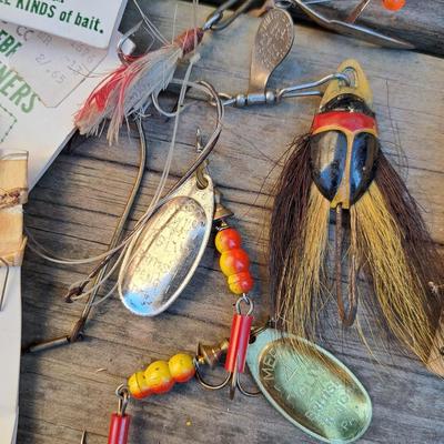 Fisherman's Lot - Olympic Reel, Shakespeare Rod, Solingen Gator Knife, Lures & More (SF-SD)