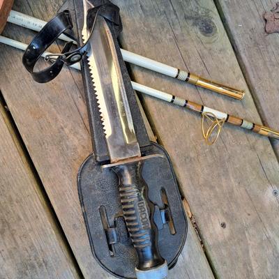 Fisherman's Lot - Olympic Reel, Shakespeare Rod, Solingen Gator Knife, Lures & More (SF-SD)