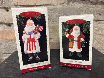 Santa ornament lot #2