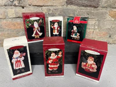 Santa ornament lot #2