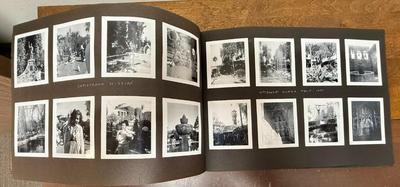 Lot of 3 old photo albums - family pictures including work trips and vacations in many parts of California