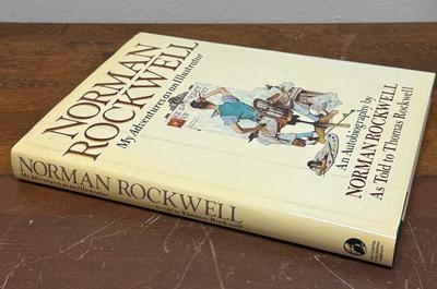 Norman Rockwell Autobiography Hardback Book