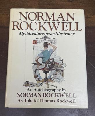 Norman Rockwell Autobiography Hardback Book
