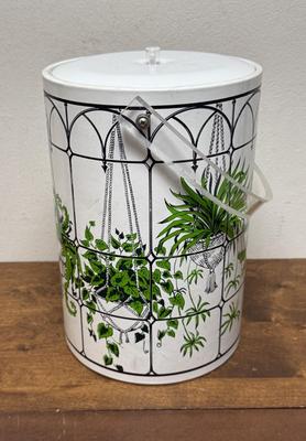 Mid Century Modern Hanging Plants Georges Briard USA Large Ice Bucket 11" x 8"