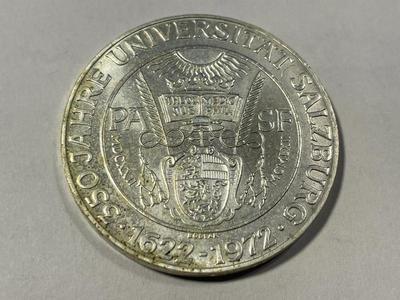 Austria 1972 Brilliant Uncirculated 50 Schilling Silver Coin KM#2913 as Pictured. FREE DOMESTIC SHIPPING.