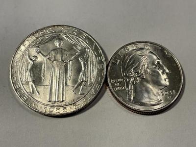 Austria 1955 Brilliant Uncirculated Condition 25 Schilling Silver Coin as Pictured. FREE DOMESTIC SHIPPING.
