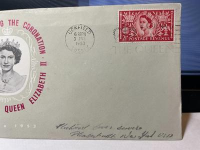 Coronation Cover of Her Majesty Queen Elizabeth-II 1953 Uckfield Sussex as Pictured.