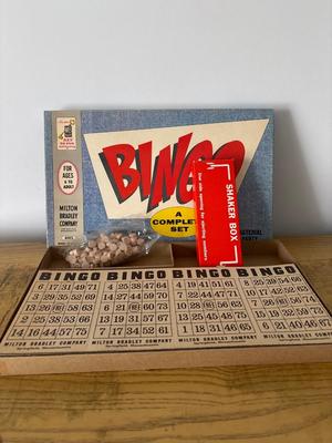 LOT 23: Vintage Kingsway Florentine Chess Set Featuring Replicas of 11th Century Figures, New Bingo, Scrabble, Scribbage & Yahtzee