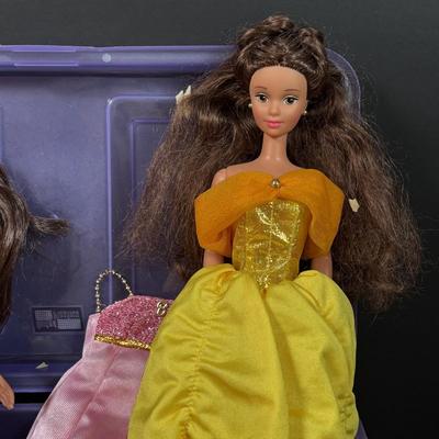 LOT 151: Barbie Collection: Vintage 2000 Mattel Barbie Drive with Me Steering Wheel, 2002 Mattel Barbie Calling Phone, Barbies and More