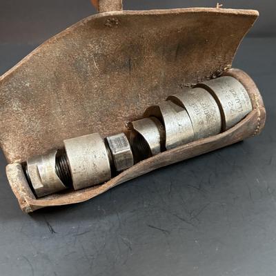 LOT 157: Vintage Greenlee Conduit Knockout Punch Set, Vintage Prince Albert Tobacco Tin, Whistles & Kamp-King Pen Knife