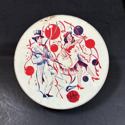 LOT 158: Vintage US Metal Toy Mg. Co, Noise Makers (qty 4), View Master Reels, Clown Toy & More