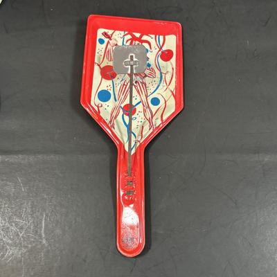 LOT 158: Vintage US Metal Toy Mg. Co, Noise Makers (qty 4), View Master Reels, Clown Toy & More