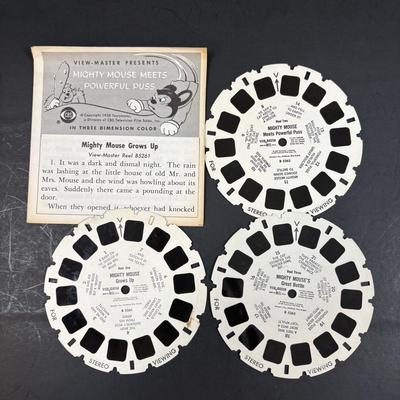 LOT 158: Vintage US Metal Toy Mg. Co, Noise Makers (qty 4), View Master Reels, Clown Toy & More