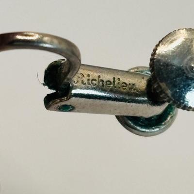 LOT 339: Vintage Clip-On or Screw-On Earrings: Richelieu, Lisner, Vendome, Jewelry by Suzanne & More
