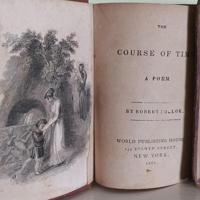 LOT 41L: Antique Miniature Books of Poetry 1875-1904