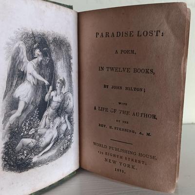 LOT 41L: Antique Miniature Books of Poetry 1875-1904