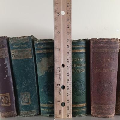 LOT 41L: Antique Miniature Books of Poetry 1875-1904