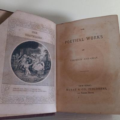 LOT 41L: Antique Miniature Books of Poetry 1875-1904