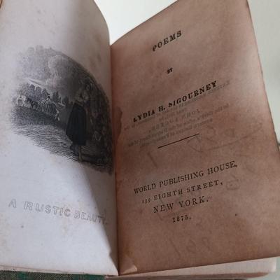 LOT 41L: Antique Miniature Books of Poetry 1875-1904