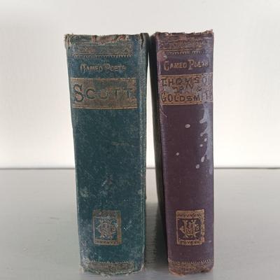 LOT 41L: Antique Miniature Books of Poetry 1875-1904