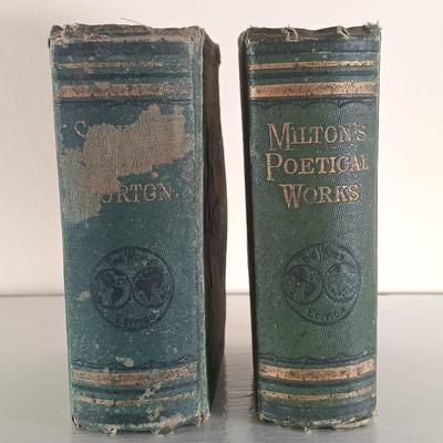 LOT 41L: Antique Miniature Books of Poetry 1875-1904