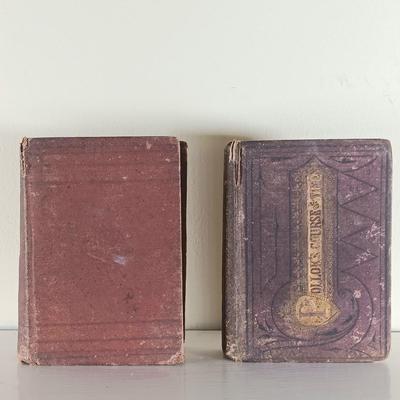 LOT 41L: Antique Miniature Books of Poetry 1875-1904