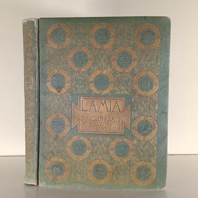 LOT 42L: Keat's Lamia with Designs by Will H. Low 1885, Irving's Sketch-Book 1870, Life of Mary Lyon 1858 & More