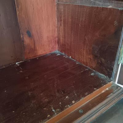 LOT 45L: Antique Wooden Bookcase