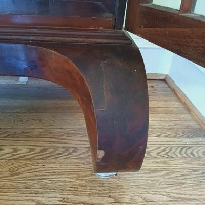 LOT 45L: Antique Wooden Bookcase