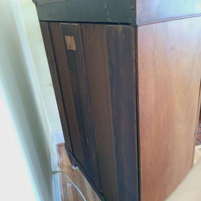 LOT 45L: Antique Wooden Bookcase