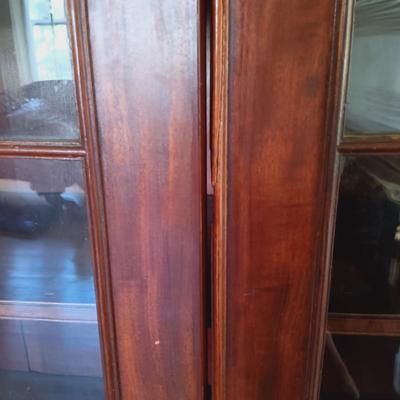 LOT 45L: Antique Wooden Bookcase