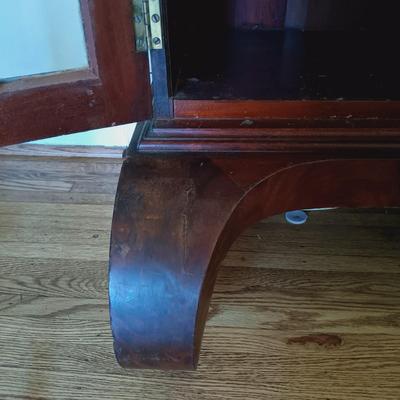 LOT 45L: Antique Wooden Bookcase