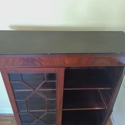 LOT 45L: Antique Wooden Bookcase